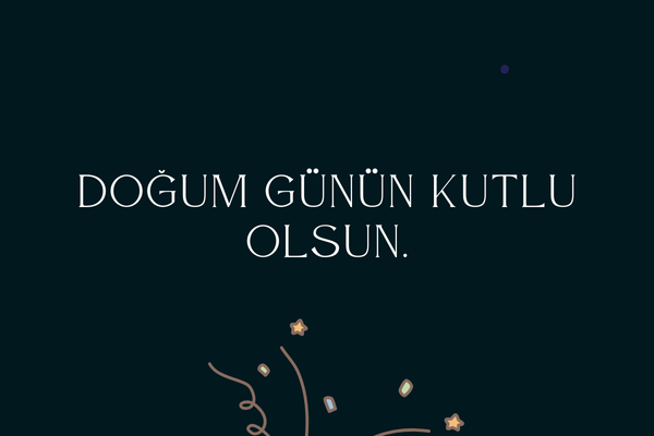 Doğum Günü Mesajları
