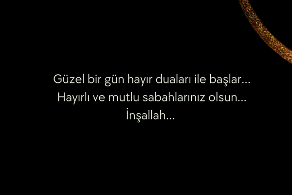 İslami Günaydın Mesajları