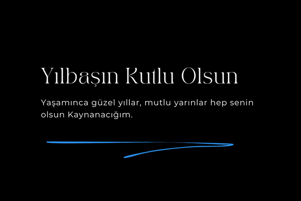 Kaynanaya Yılbaşı Tebrik Mesajları
