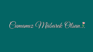 Cuma Kutlama Sözleri