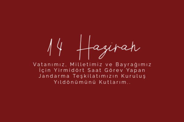 Jandarma Kuruluş Yıldönümü Mesajları