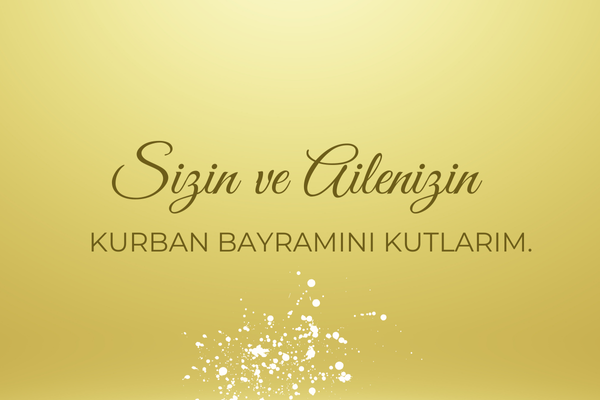 Kurban Bayramı İçin Kutlama Mesajları