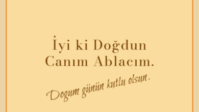 Ablaya Doğum Günü Mesajları